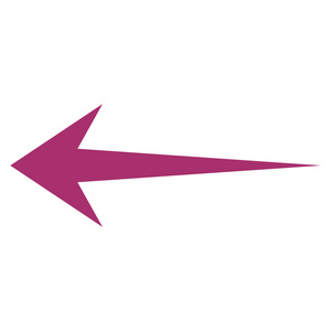 左箭头矢量图标在透明背景上隔离, 向左箭头标识概念左的箭头图标或