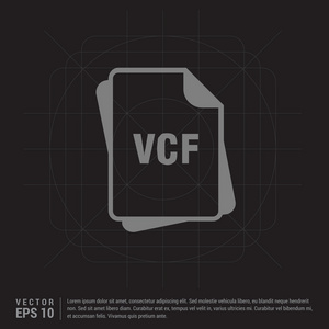 Vcf 文件格式图标