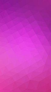 粉红色多边形设计插图, 其中包括三角形