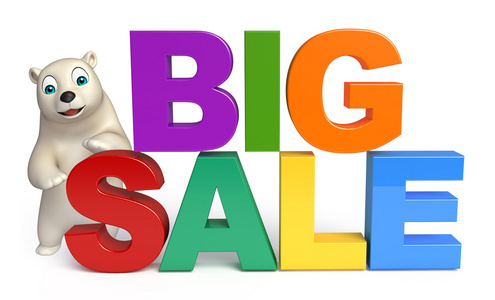 卡通北极熊熊头简笔画可爱的北极熊卡通人物以 bigsale 号照片