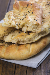 巴巴或波斯语的面包