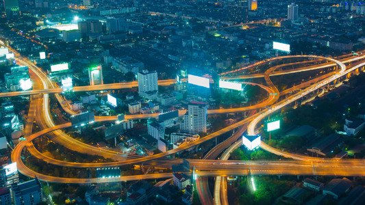 暮光之城，鸟瞰图公路互换