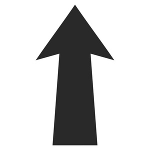 平面向量符号向上箭头照片