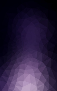 暗紫色的多边形设计模式，三角形和梯度的折纸样式组成的