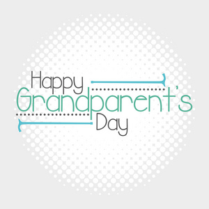 快乐祖父母或外祖父母的一天
