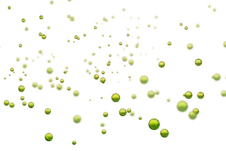 绿油泡沫