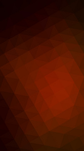 暗红色的多边形设计插图中，三角形和梯度的折纸样式组成的