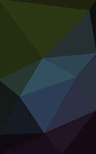 多色的暗绿色 蓝色的多边形设计模式，三角形和梯度的折纸样式组成的