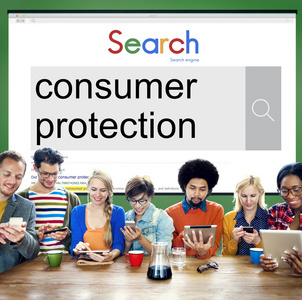 消费者保护法律权利概念图片
