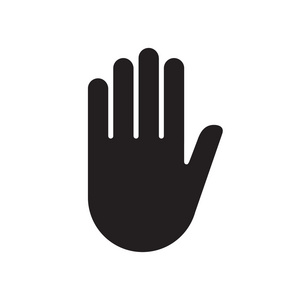 手标志停止照片