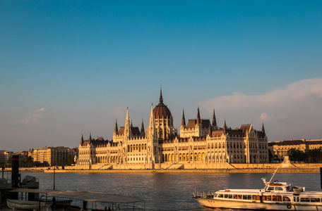 匈牙利布达佩斯的议会