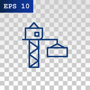 建筑起重机图标
