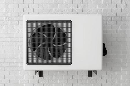 现代空调冷气机照片