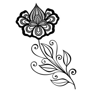 抽象纹身图案女图片-抽象纹身图案女素材-抽象纹身图案女插画-摄图新