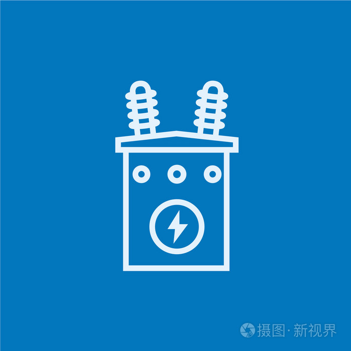 高压变压器线图标