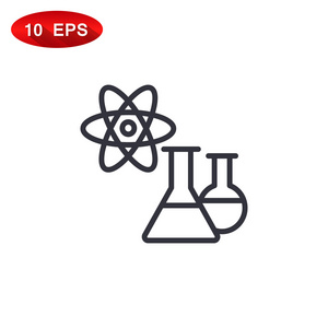 化学实验室图标
