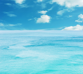 天空海水图片