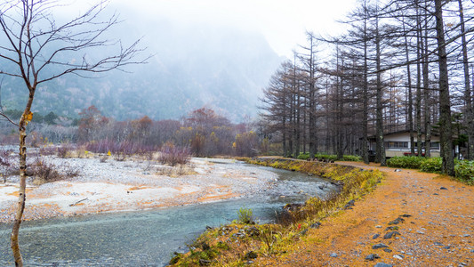 上河内国家公园，日本的秋天