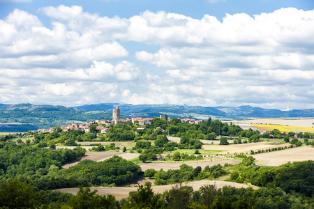 Montpeyroux，多姆德穹顶部