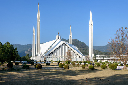 费萨尔清真寺伊斯兰堡，巴基斯坦