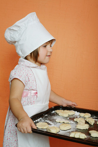 小可爱厨师烹饪饼干