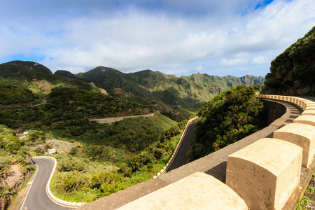 美丽的特内里费岛景观阿山