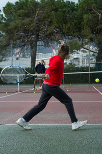 网球学校室外图片