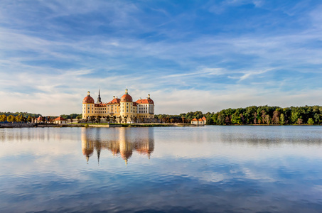 在德累斯顿附近的 Moritzburg 城堡