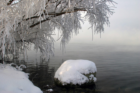 下雪的冬天俄罗斯