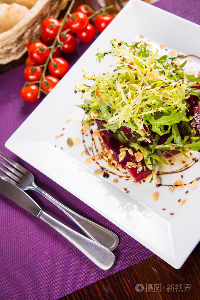 原始的素食沙拉