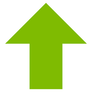 平的箭头图标平面矢量图标向上箭头照片