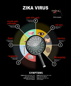 Zika 病毒症状