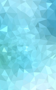 多色的绿色 蓝色的多边形设计模式，三角形和梯度的折纸样式组成的