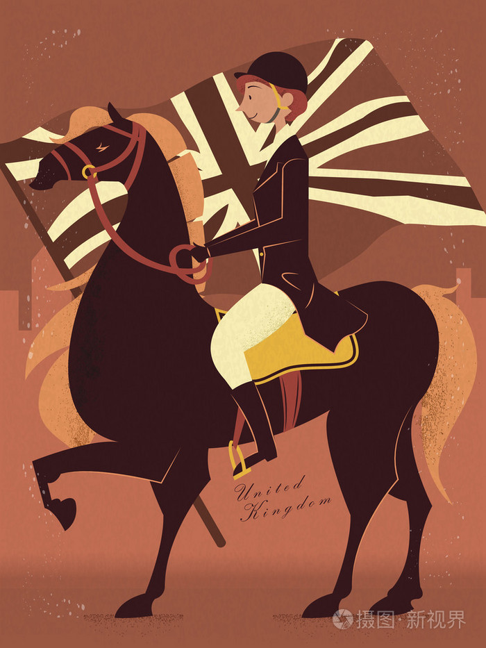 英国旅行海报