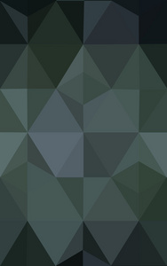 暗灰色的多边形设计模式，三角形和梯度的折纸样式组成的