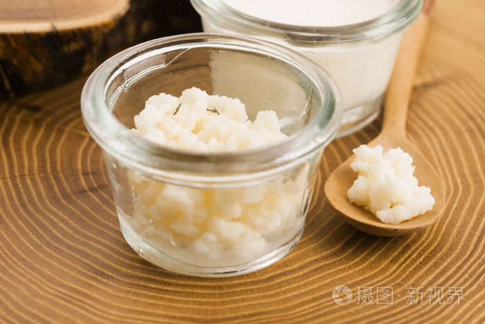 有机益生菌牛奶开菲尔粒