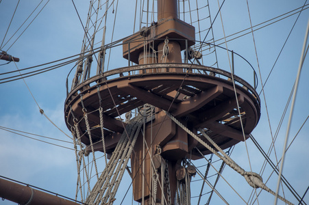 anemia镰状红细胞贫血卡通海盗船与大炮在白色背景插图为儿童白色背景