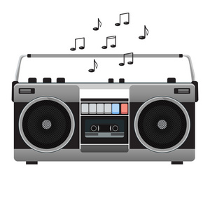 音乐录音机图片-音乐录音机素材-音乐录音机插画-摄图新视界