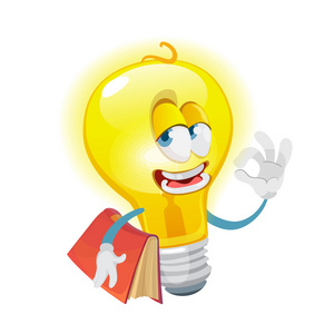 白炽灯卡通图片