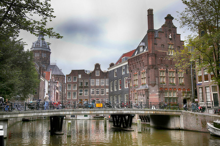 美丽的阿姆斯特丹，荷兰的详细信息
