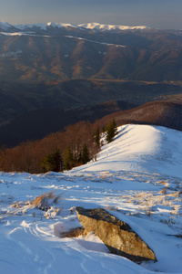 喀尔巴阡山冬季