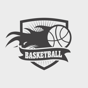 篮球图案logo霸气图片