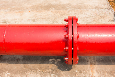 消防保护管道连接照片