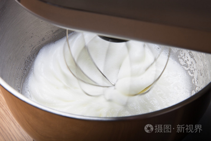 行星搅拌机中搅打蛋白的过程选择