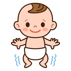 宝宝站起来照片