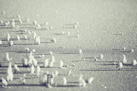 雪霜纹理