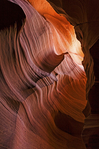 美丽的羚羊峡谷，附近的页，亚利桑那州