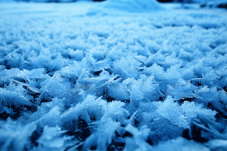 雪霜纹理