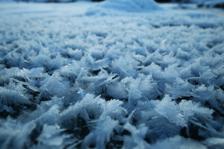 雪霜纹理