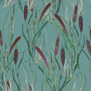 青蛙.水彩纹理照片